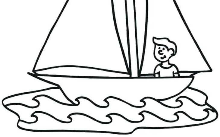 Fishing Boat Coloring Page Boat Fishing Coloring Pages Printable Adult Boats Drawing Print Books