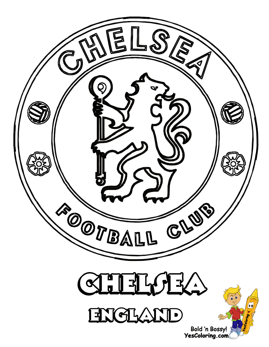 coloring pages manchester united