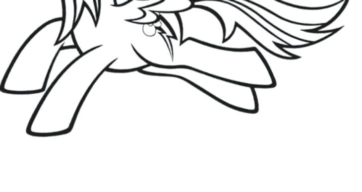 My Little Pony Coloring Pages Rainbow Dash Pony Mali Poni Moj Bojanje Colorear Bojanke Clipartmag