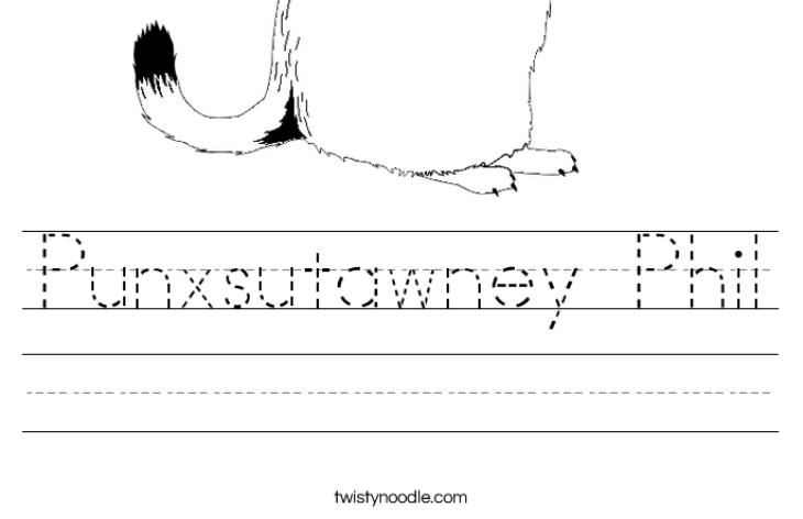 Punxsutawney Phil Coloring Pages Punxsutawney Phil Book Coloring Groundhog Sku Price