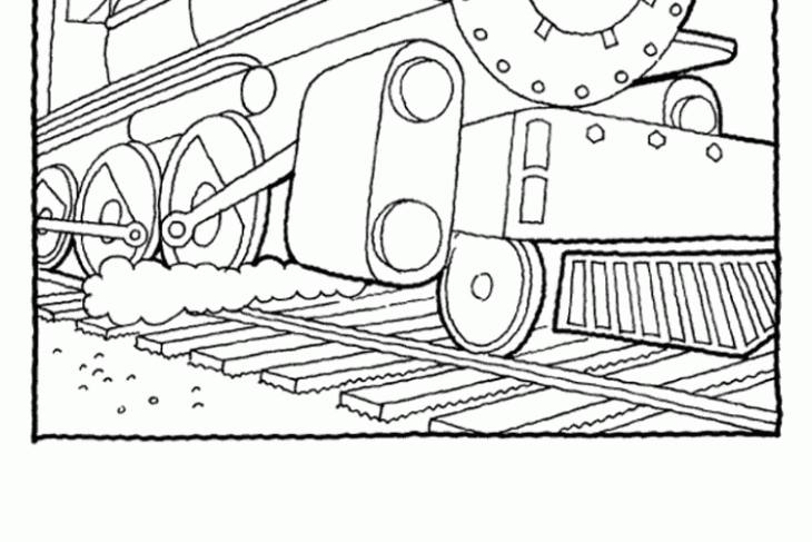 Steam Coloring Page Designlooter Locomotive