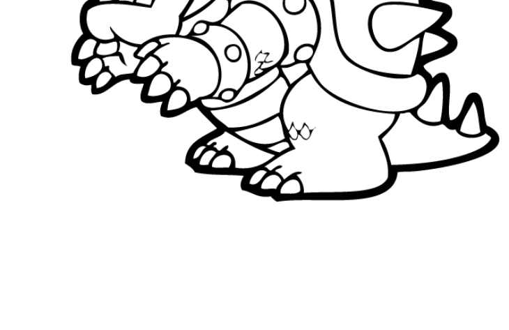 Coloring Pages Bowser Pages Bowser Coloring Jr Airship Paper Print Printable Koopalings Mario Color Super Koopa Kids Popular Odyssey Iggy Getcolorings Coloringhome Kart