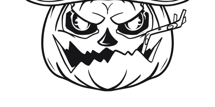 The Good The Bad And The Spooky Coloring Page Spooky Halloween Coloring Pages (updated 2020): Printable Pdf