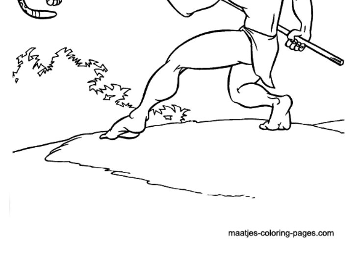 Tarzan Coloring Page Tarzan Clayton Wecoloringpage