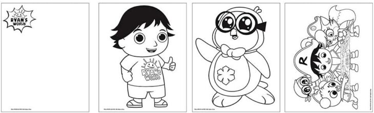 Ryan 039 S World Coloring Pages To Print 43+ Coloring Sheet Ryan's World Coloring Pages