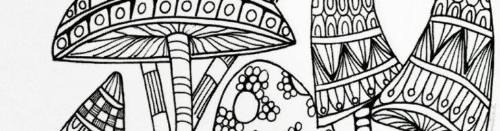 Mushroom Coloring Page For Adults Top 10 Mushroom Coloring Pages For Adults