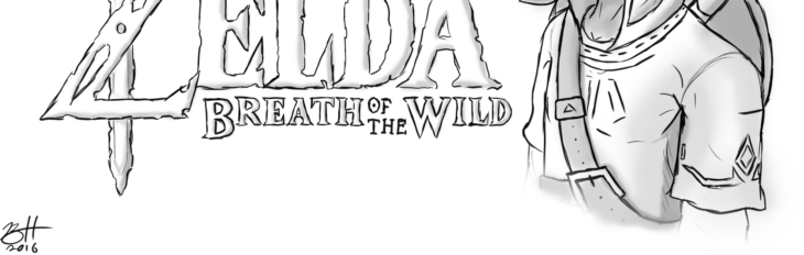 legend of zelda breath of the wild coloring pages
