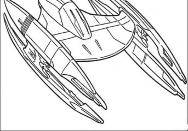 battle droid coloring pages