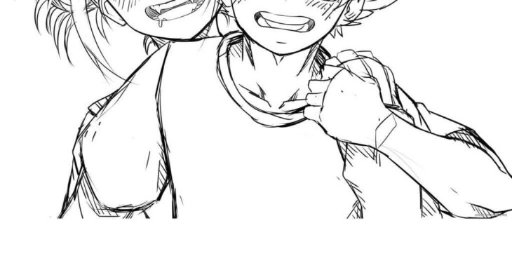 Deku Coloring Pages Free Deku Coloring Page