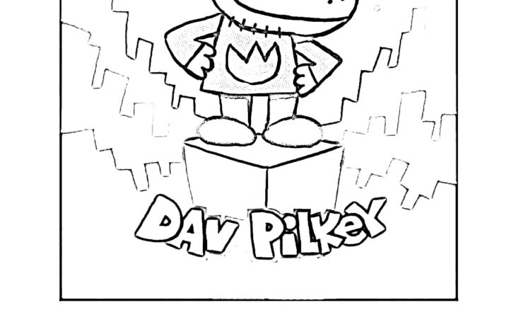 Lil Petey Dogman Coloring Pages Dav Pilkey Coloring Pages