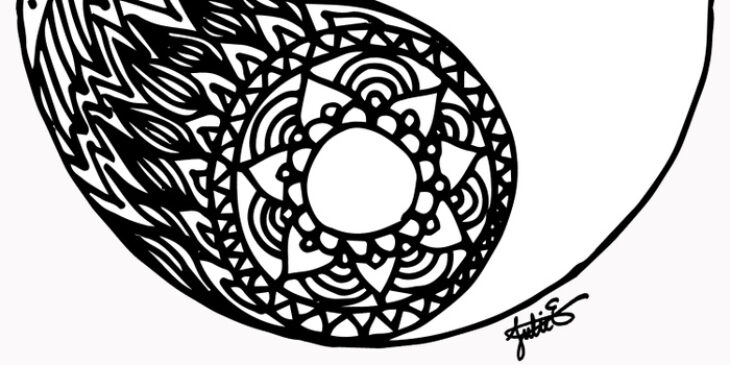 Yin Yang Coloring Page Yin Yang Coloring Pages At Getcolorings.com