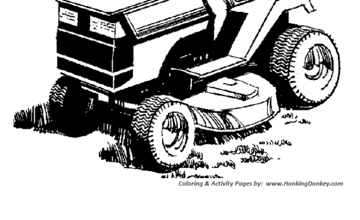 Lawn Mower Coloring Pages Mower Lawn Coloring Pages Drawing Man Printable Sketch Color Getdrawings Operating Popular Getcolorings Print