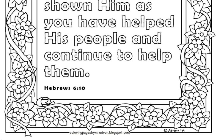 Hebrews 11 Coloring Page Free Hebrews Coloring Page