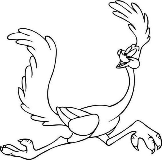 roadrunner coloring pages