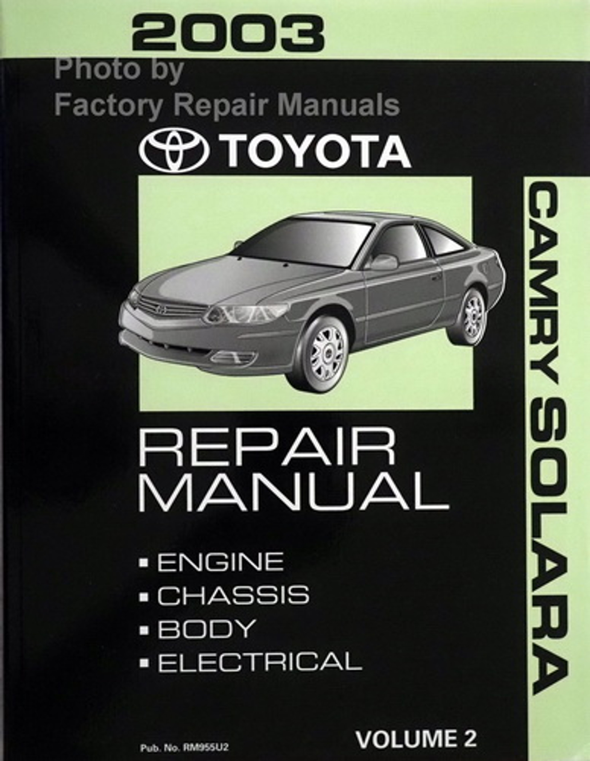 Toyota Service Manuals Original Shop Books | Factory Repair Manuals