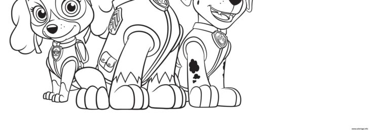 Paw Patrol Dessin A Imprimer Coloriage Paw Patrol A Imprimer