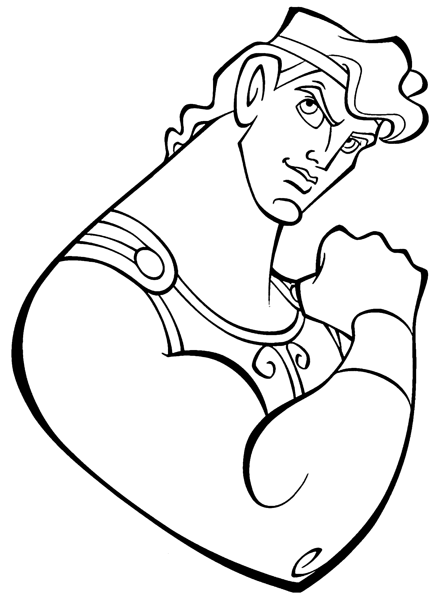 disney hercules coloring pages