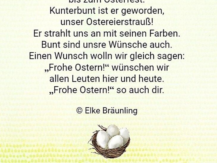 Geschichte Von Ostern Louise Besucht Den Osterhasen