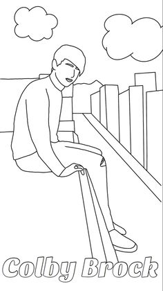 sam and colby coloring pages