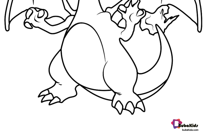 Pokemon Coloring Page Charizard Pokemon Charizard Coloring Pages Mega Ex Clipart Drawing Color Print Word Game Library Getcolorings Printable Kids Getdrawings