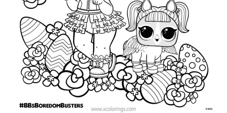 Unicorn Lol Coloring Pages Xcolorings Easter