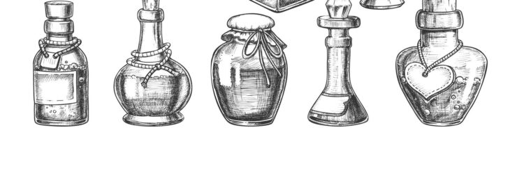 Potion Bottles Coloring Pages Potion Bottle Coloring Page Coloring Pages