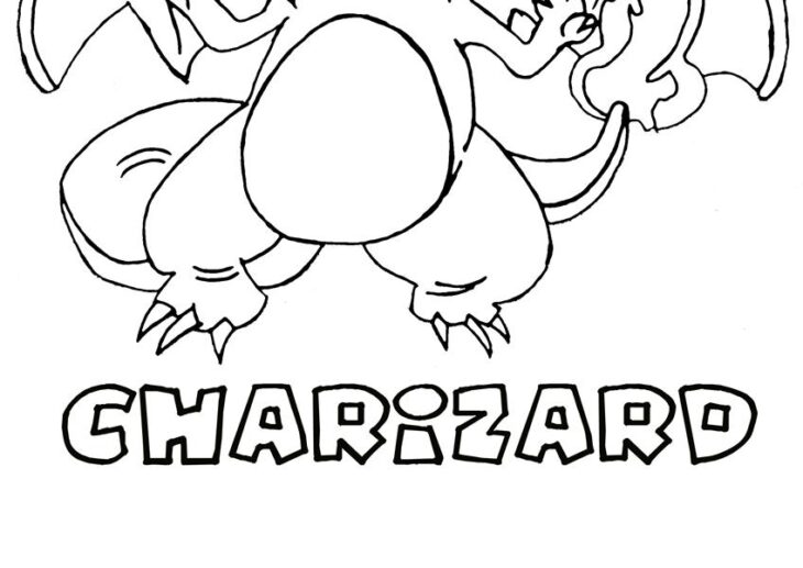 Charizard Coloring Pages Charizard Coloring Pages Print