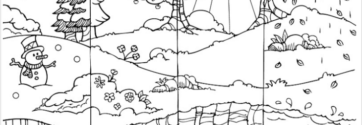 Coloriage Maternelle Pdf 4 Saisons Coloriage 4 Saisons Maternelle