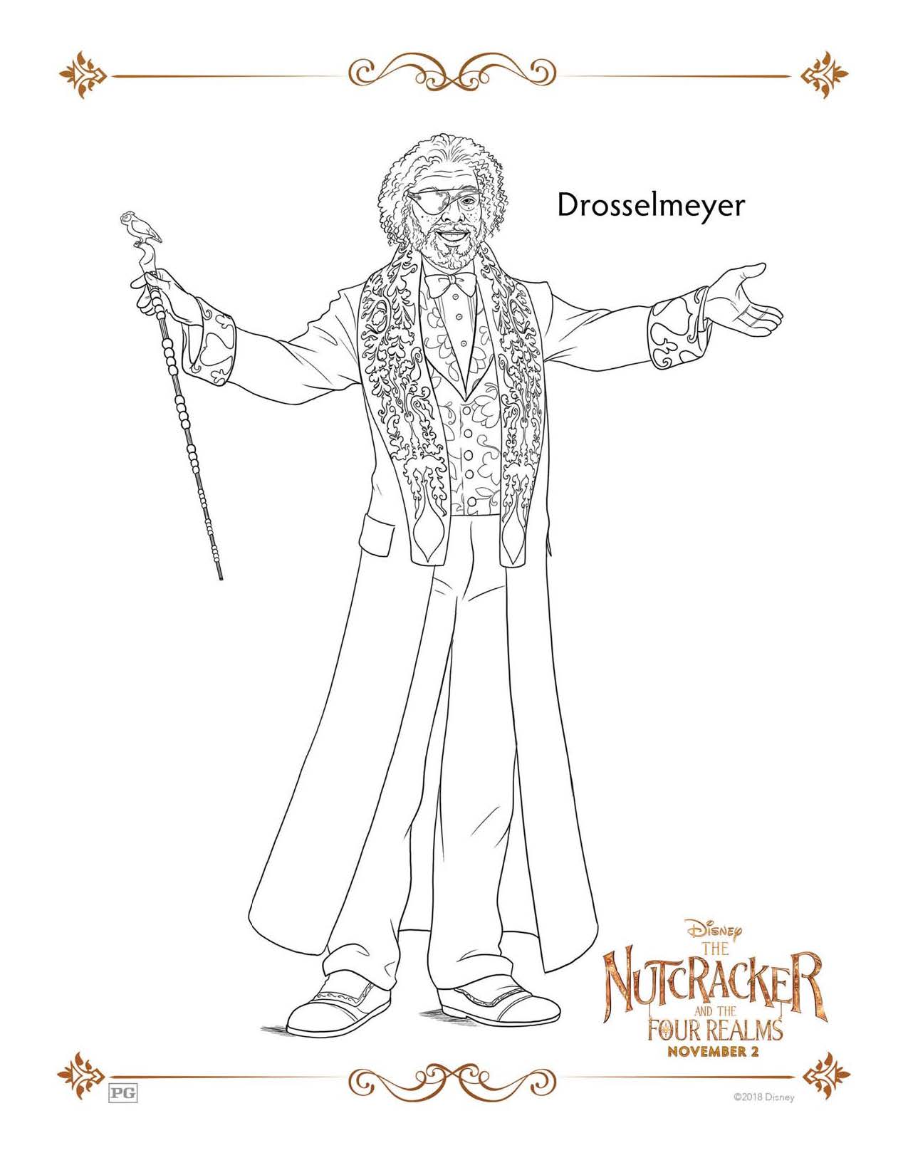 nutcracker coloring pages