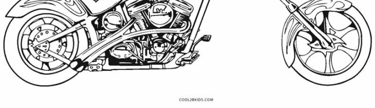 Free Coloring Pages Motorcycles Free Printable Motorcycle Coloring Pages For Kids