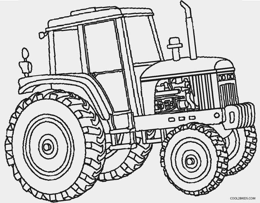 printable john deere coloring pages