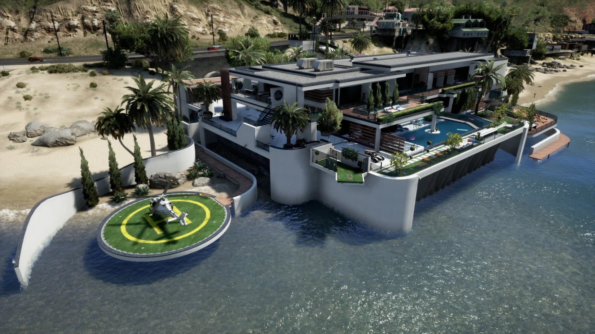 malibu mansion fivem convert