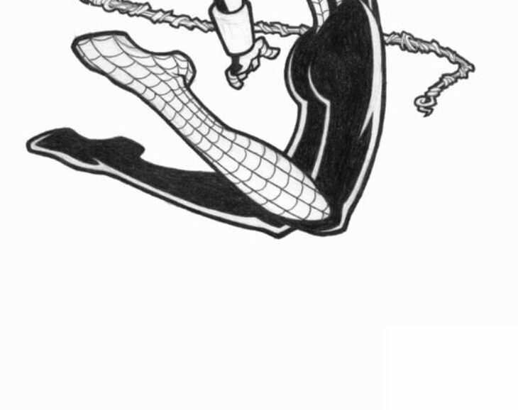 Spider Woman Coloring Page 24+ Spider Woman Coloring Page