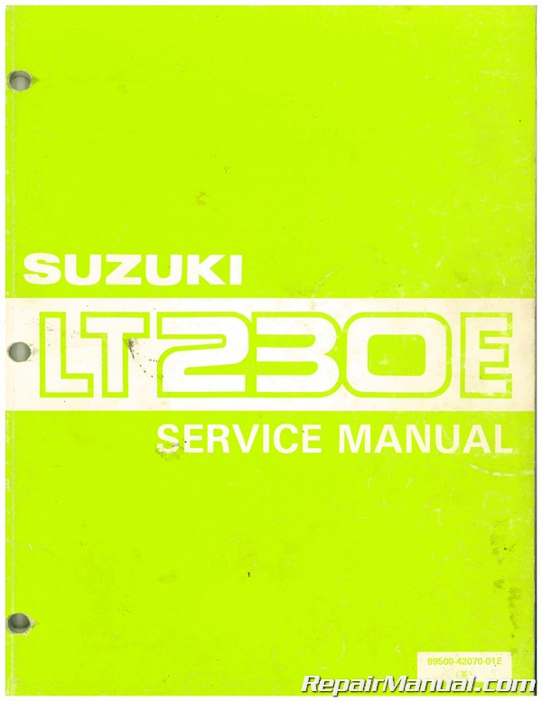 download suzuki 4 wheeler repair manual images