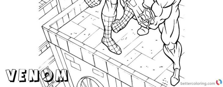 Venom Coloring Pages Pdf Venom Coloring Pages Printable Pdf