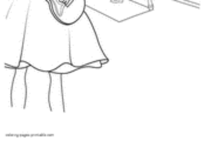 Popstar Coloring Pages Barbie The Princess & The Popstar Coloring Pages