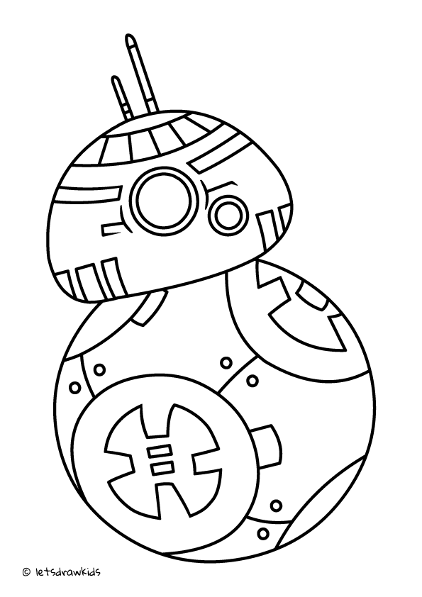 bb 8 coloring page