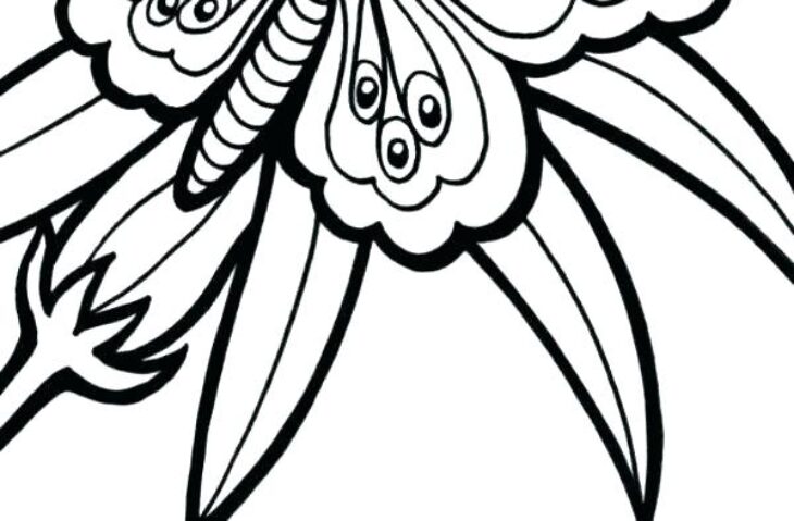 Flower Butterfly Coloring Pages Butterfly Coloring Pages Flower Flowers Butterflies Colouring Forget Kids Adult Heart Bookmark Pag Getdrawings Mycoloringland Popular Pix Colo Back