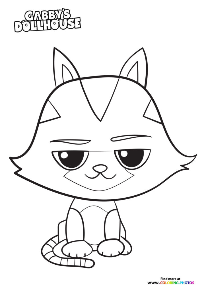 catrat coloring page