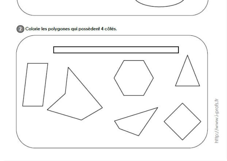 Ce1 Fiche Les Polygones Polygones Exercices Fiches Ce1 Colorie Vvc Studylibfr Seulement