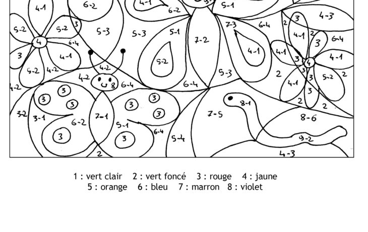 Coloriage Magique 5 A 10 Magique Multiplication Ce1 éducatif Depuis