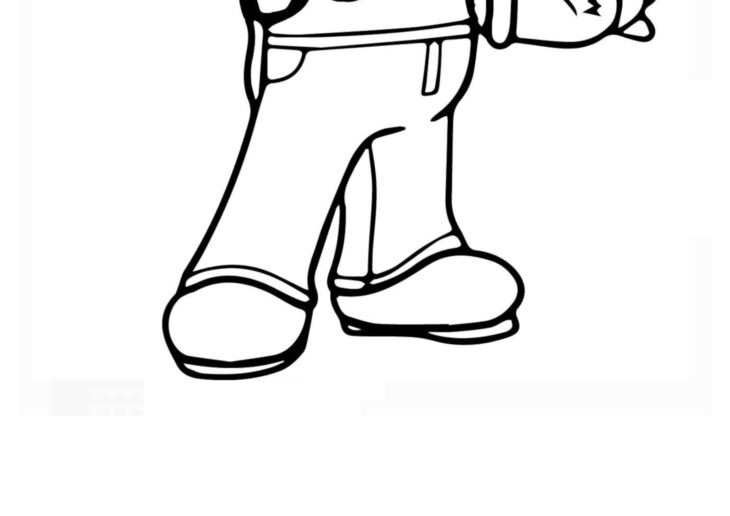 23 Coloriage Dessin Mario Pictures 18+ Coloriages Mario