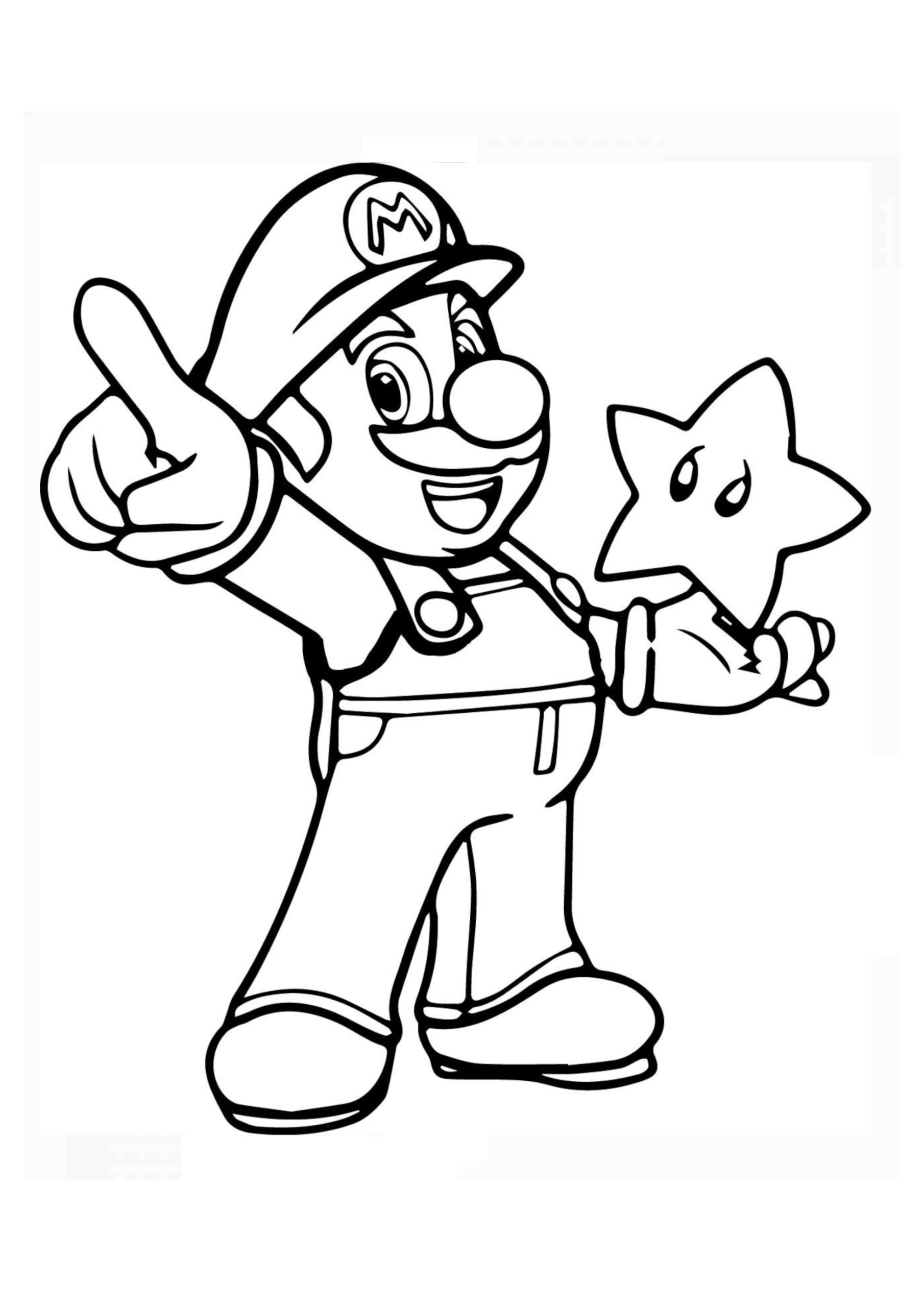 23 coloriage dessin mario pictures