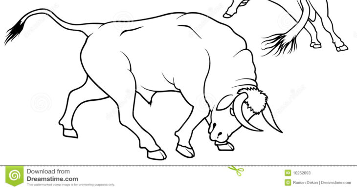 34 Dessin A Imprimer Taureau Images Coloriage De Taureau à Imprimer Sur Coloriage De .com