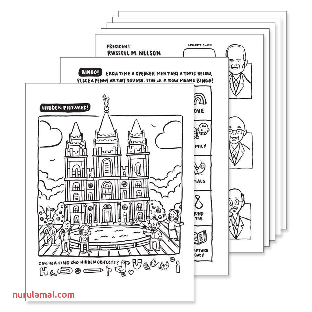 lds conference coloring pages