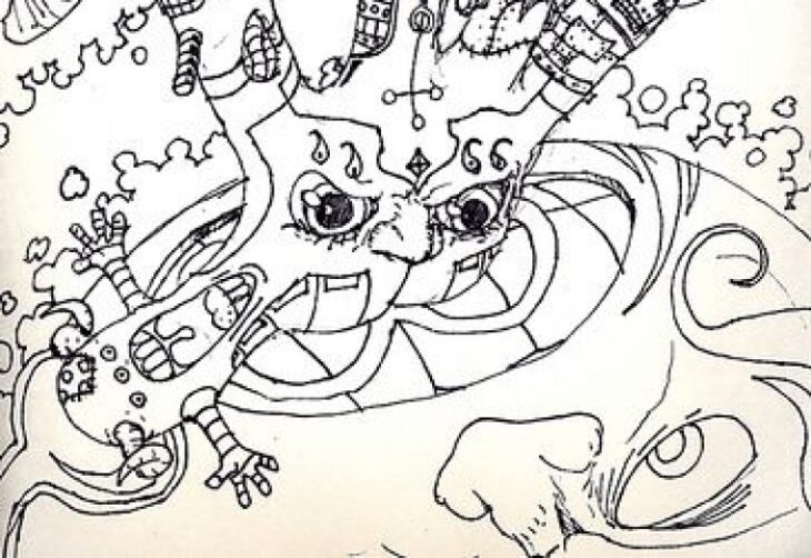 Trippy Cartoon Coloring Pages Trippy Coloring Pages Drawing Getdrawings