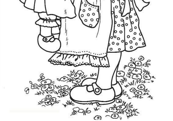 Hollie Hobbie Coloring Pages Holly Hobbie Coloring Pages