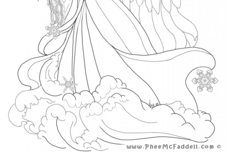 Printable Angel Coloring Pages For Adults Mandala Pages Adult