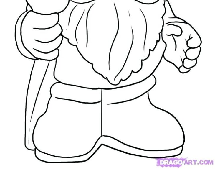 Gnome Coloring Page No More Mistakes With Coloring Pages Gnomes