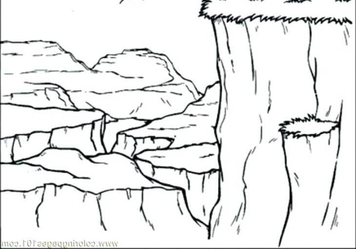 Grand Canyon Coloring Page Coloring Pages Canyon Grand Printable Squarespace Color Adventure